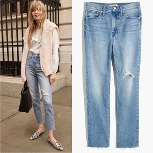 Madewell The Perfect Vintage Crop Jean Size 26 TALL